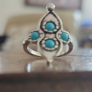 Turquoise Silver Ring